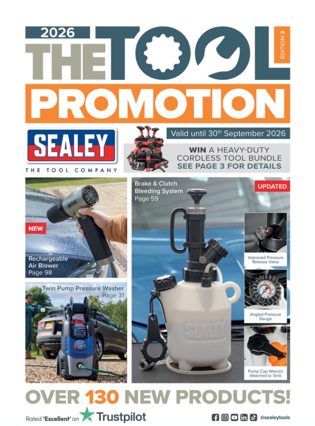 Sealey Summer / Autumn Tool Promotion 2026 *Valid Until September  30th  2026*
